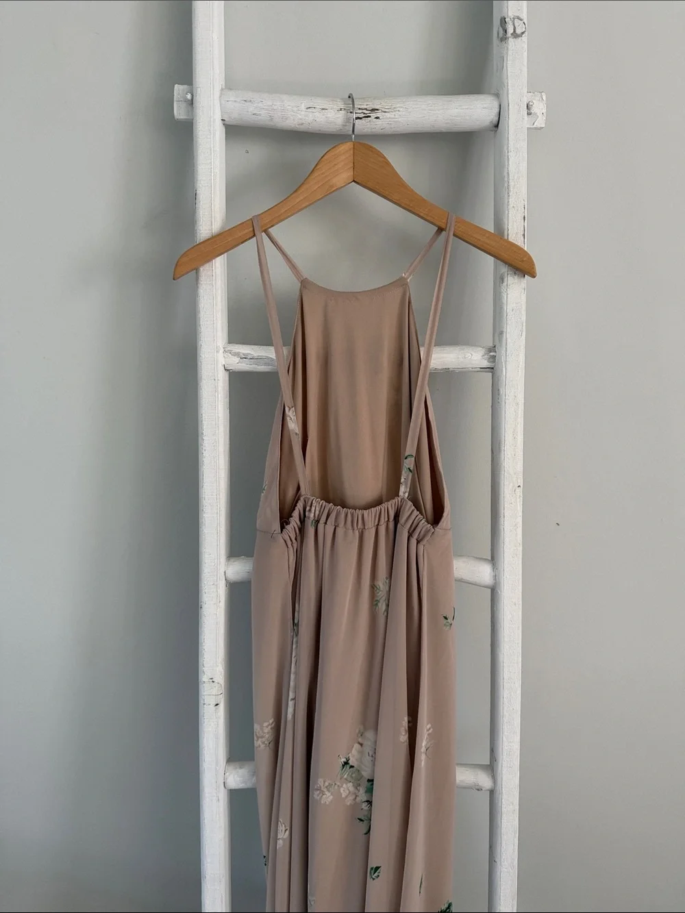 Show Me your Mumu Floral Halter Amanda bouquet toss chiffon Maxi dress medium